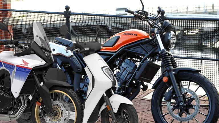 「CL250」「CL500」「XL750トランザルプ」「EM1 e:」を一挙公開! ホンダがモーターサイクルショー出展概要を発表