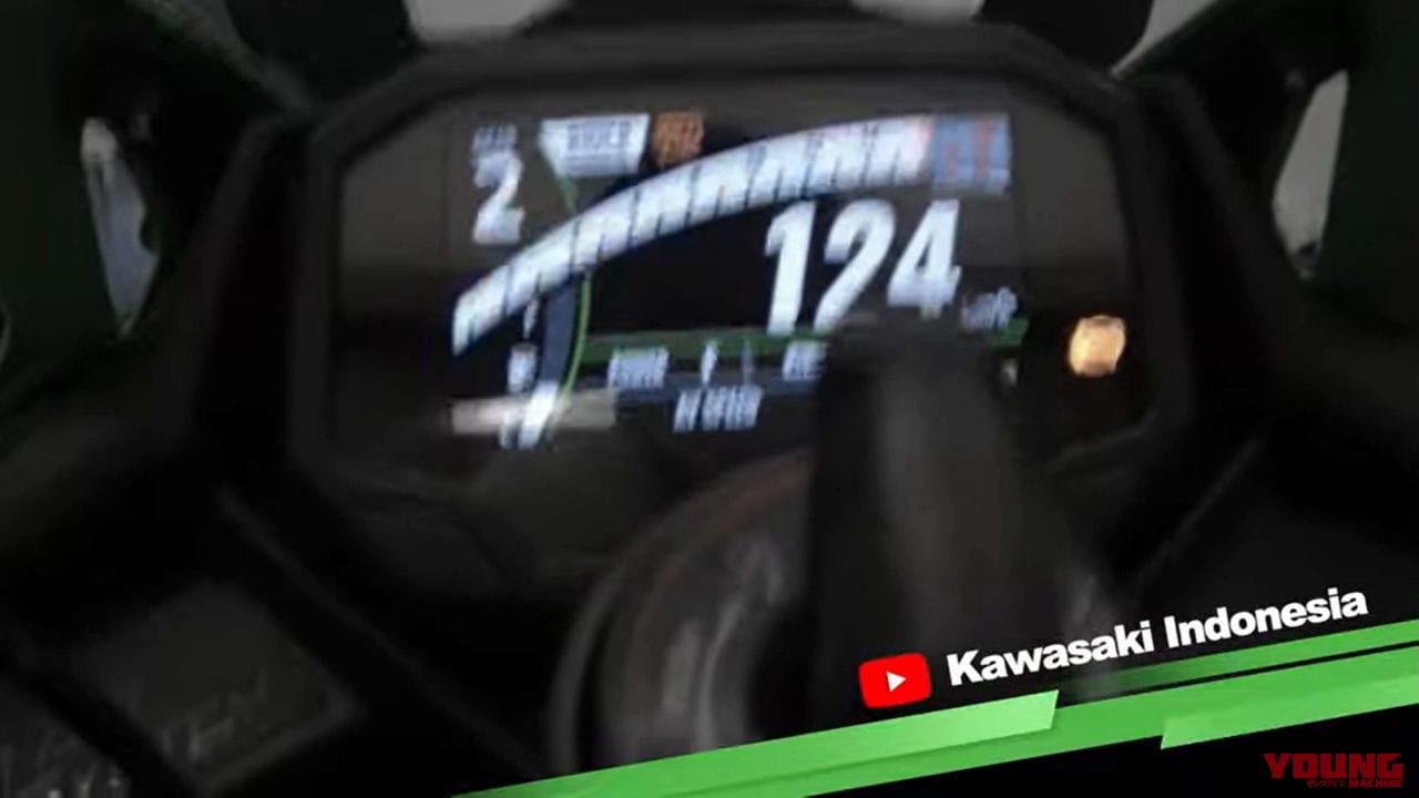 カワサキ|ニンジャZX-4RR|インドネシア仕様|2023年モデル|カワサキ「ニンジャZX-4RR」の最高速が判明!! 走行動画ほか公開、ニーゴー4気筒とは音が全然違うぞ!【海外】