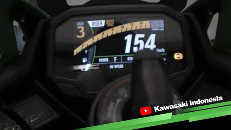 カワサキ|ニンジャZX-4RR|インドネシア仕様|2023年モデル|カワサキ「ニンジャZX-4RR」の最高速が判明!! 走行動画ほか公開、ニーゴー4気筒とは音が全然違うぞ!【海外】