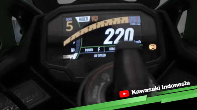 カワサキ|ニンジャZX-4RR|インドネシア仕様|2023年モデル|カワサキ「ニンジャZX-4RR」の最高速が判明!! 走行動画ほか公開、ニーゴー4気筒とは音が全然違うぞ!【海外】