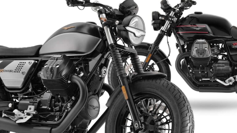 グッツィ「V7ストーン」「V9ボバー」にスペシャルエディションが登場!