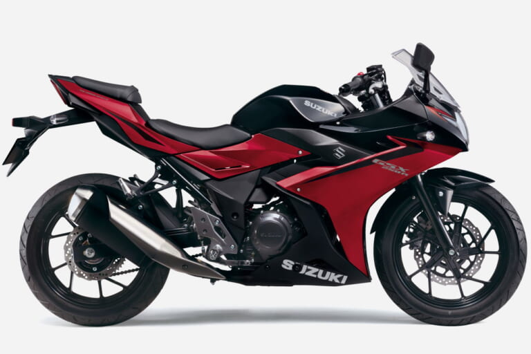 スズキ|GSX250R|2023年モデル|ハヤブサカラーも!! スズキ「GSX250R」2023年モデルが登場、新排出ガス規制に適合し車体色も一新