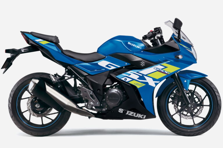 スズキ|GSX250R|2023年モデル|ハヤブサカラーも!! スズキ「GSX250R」2023年モデルが登場、新排出ガス規制に適合し車体色も一新