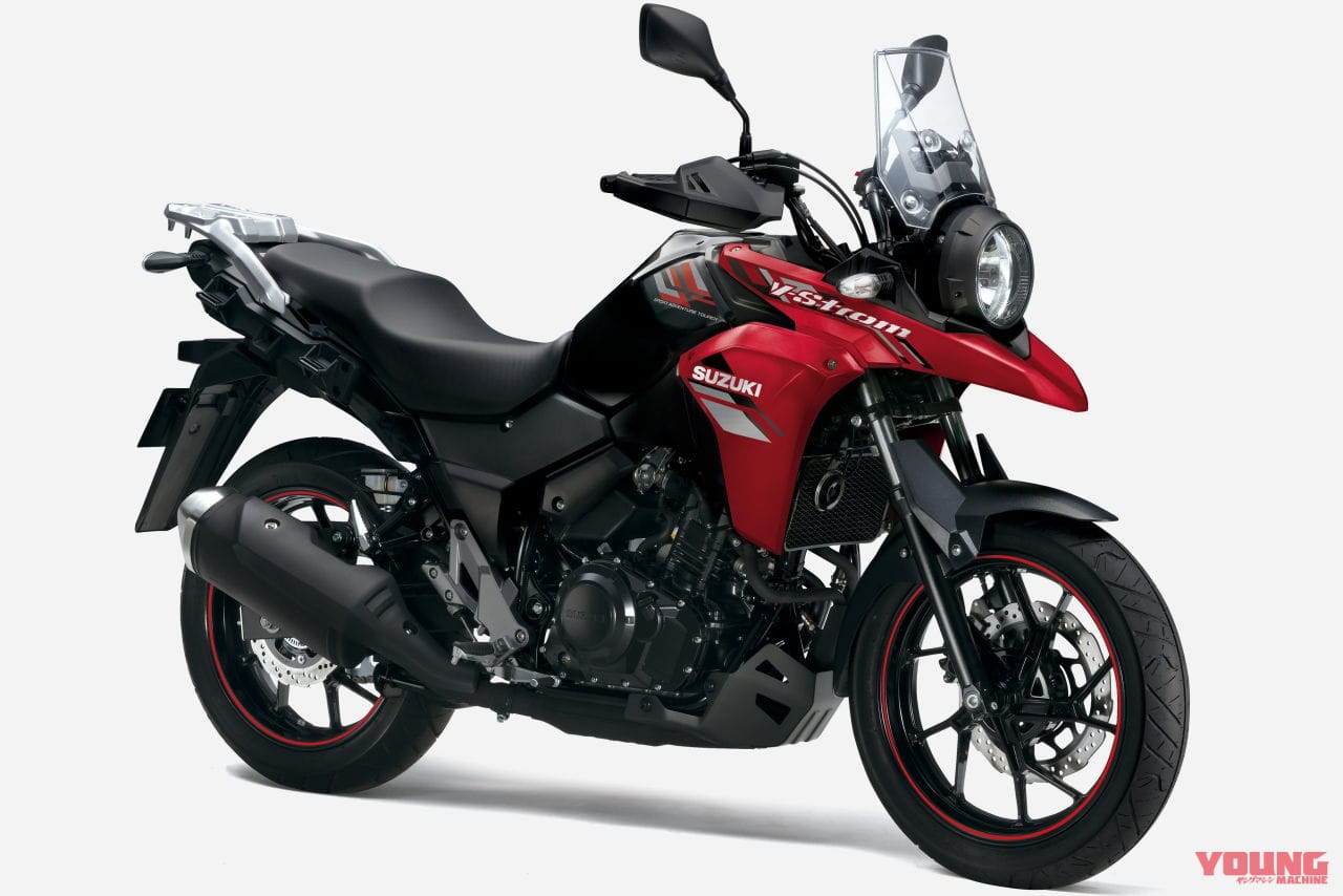 |2気筒250のスズキ「Vストローム250」続投を発表!! 屈指のライトウェイトツアラーが新排出ガス規制に適合して進化