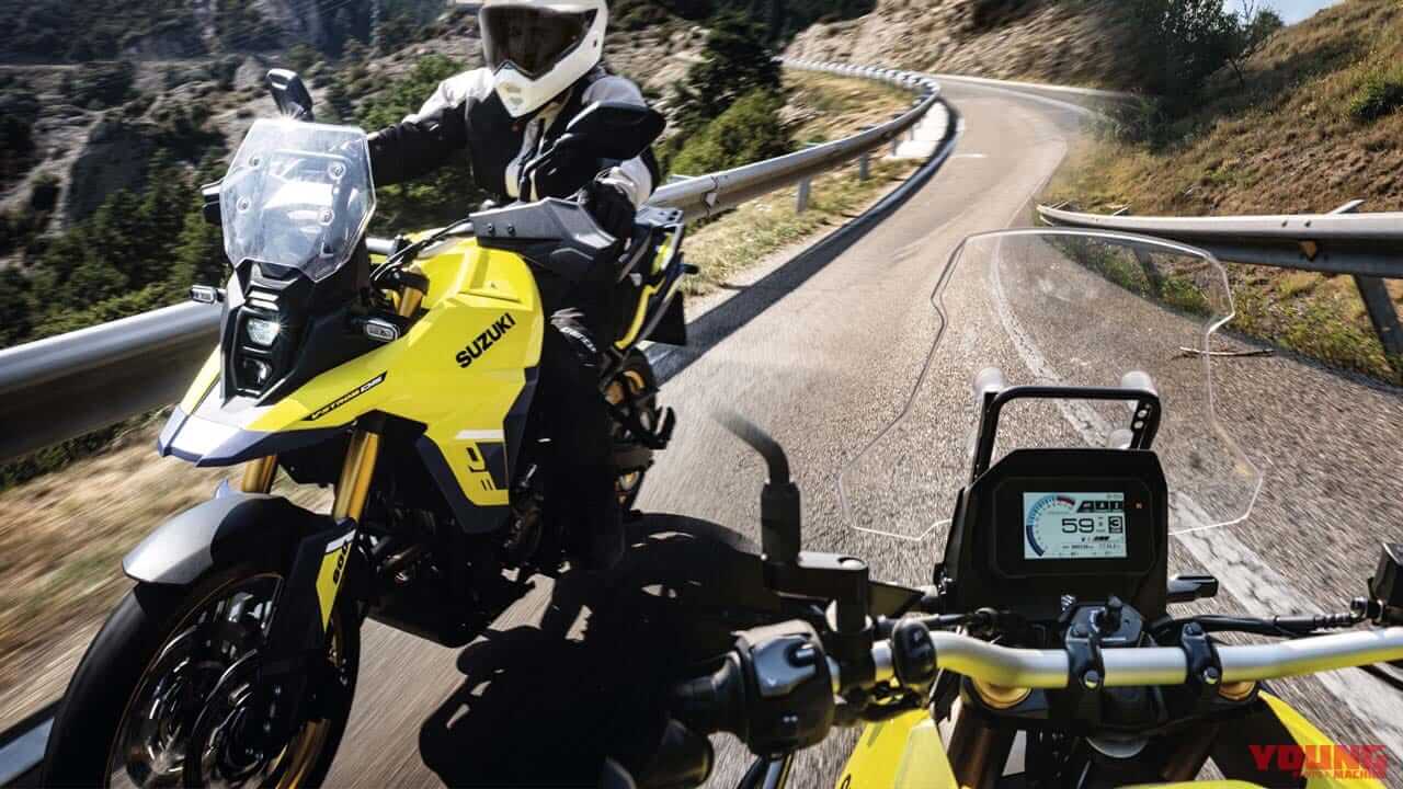 スズキが新型車「Vストローム800DE」を国内正式発表! 新開発の並列2気筒エンジンを搭載し、さらに走破性も強化