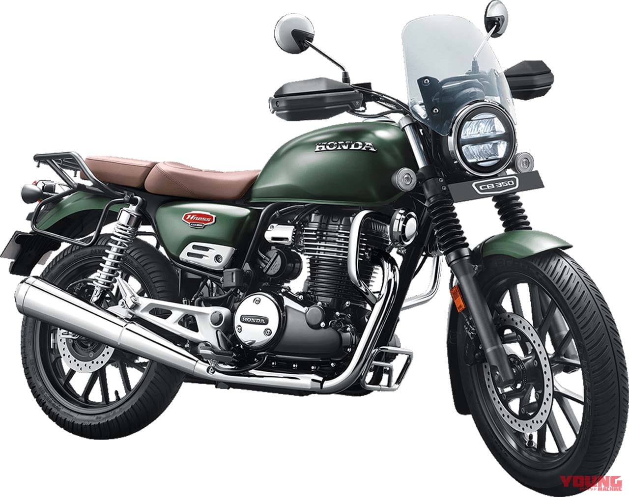 ツアラーカスタム(ハイネスCB350)|ホンダGB350系がカフェレーサーやSUVに6変化! インド「ハイネスCB350/CB350RS」向け純正カスタムコンプリートKit登場