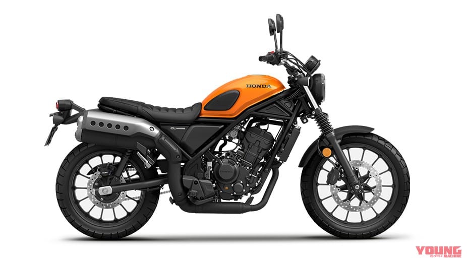 ホンダ|CL300|2023年モデル|58万5000円?! 新型スクランブラー・ホンダ「CL300」が登場! スクランブラー仕立てのスペックの一部が明らかに【海外】