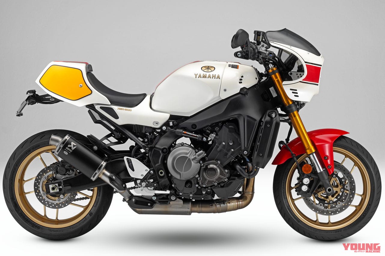 XSR900(2022~)用 Authentic Sports Blood line 外装セット|早くも発売決定! ヤマハ「XSR900」純正カスタム・カウルキットは数量限定、’70〜’80年代カラーを復刻