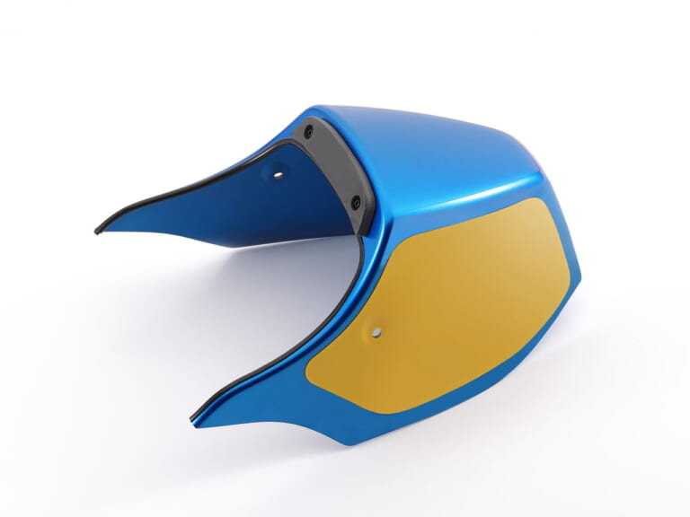 XSR900(2022~)用|カウルセット|ブルー|早くも発売決定! ヤマハ「XSR900」純正カスタム・カウルキットは数量限定、’70〜’80年代カラーを復刻