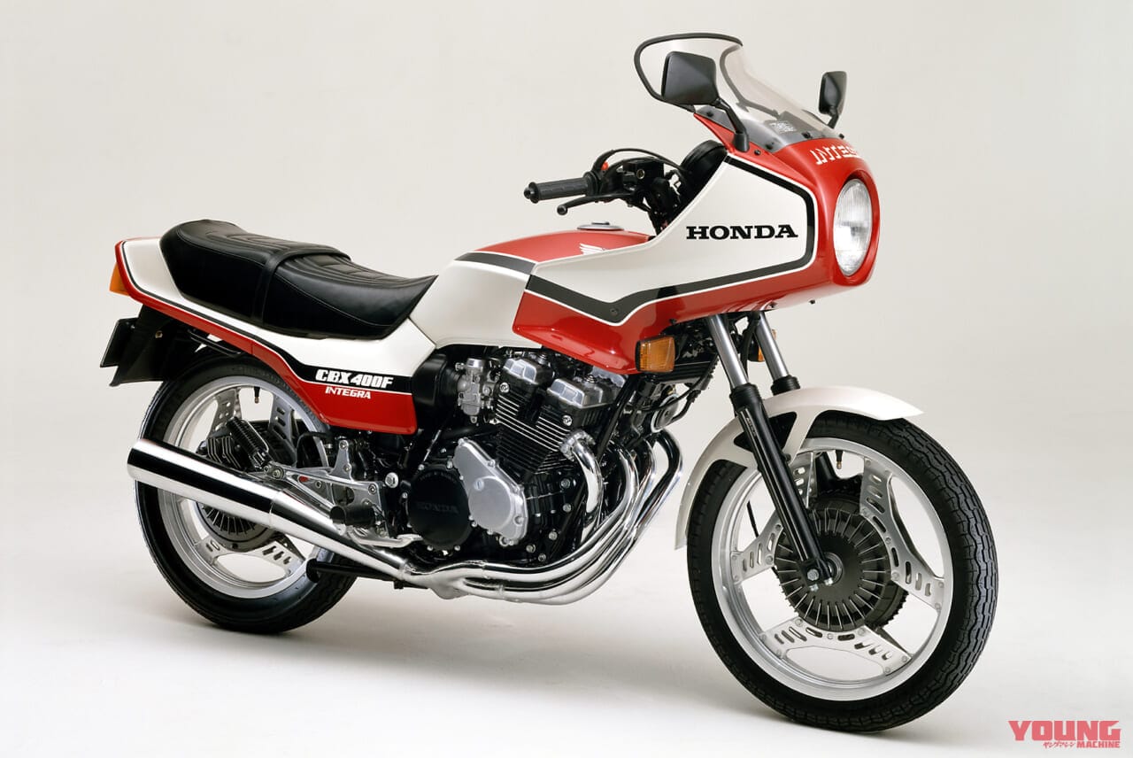 ホンダ|CBX400Fインテグラ|意表を突くインテグラ仕様!! ドレミコレクションの“CB400タイプX”にハーフカウル仕様が登場だ