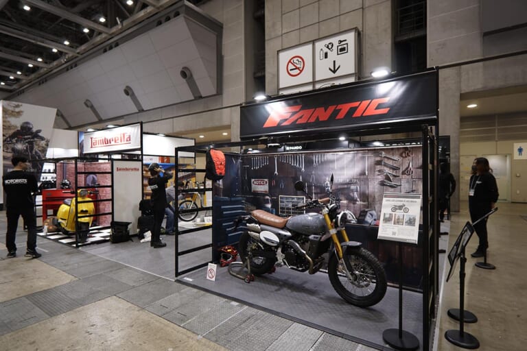 モータリストブースのテーマは「ガレージ」。個性を際立たせ、楽しみ方を提案［東京モーターサイクルショー2023］