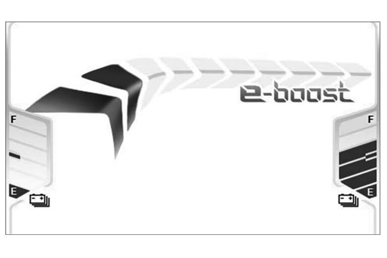 カワサキ・ハイブリッド&EV|「eブースト」でガツンと超加速! カワサキ電動&ハイブリッドのメーターが見えた!