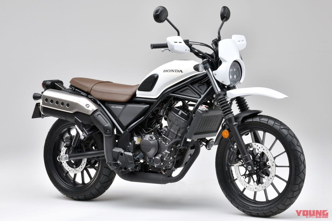 |ホンダ新型車「CL250」正式発表!! レブル250+1万1000円で新発売のスクランブラー、エンジンは低速トルクを強化