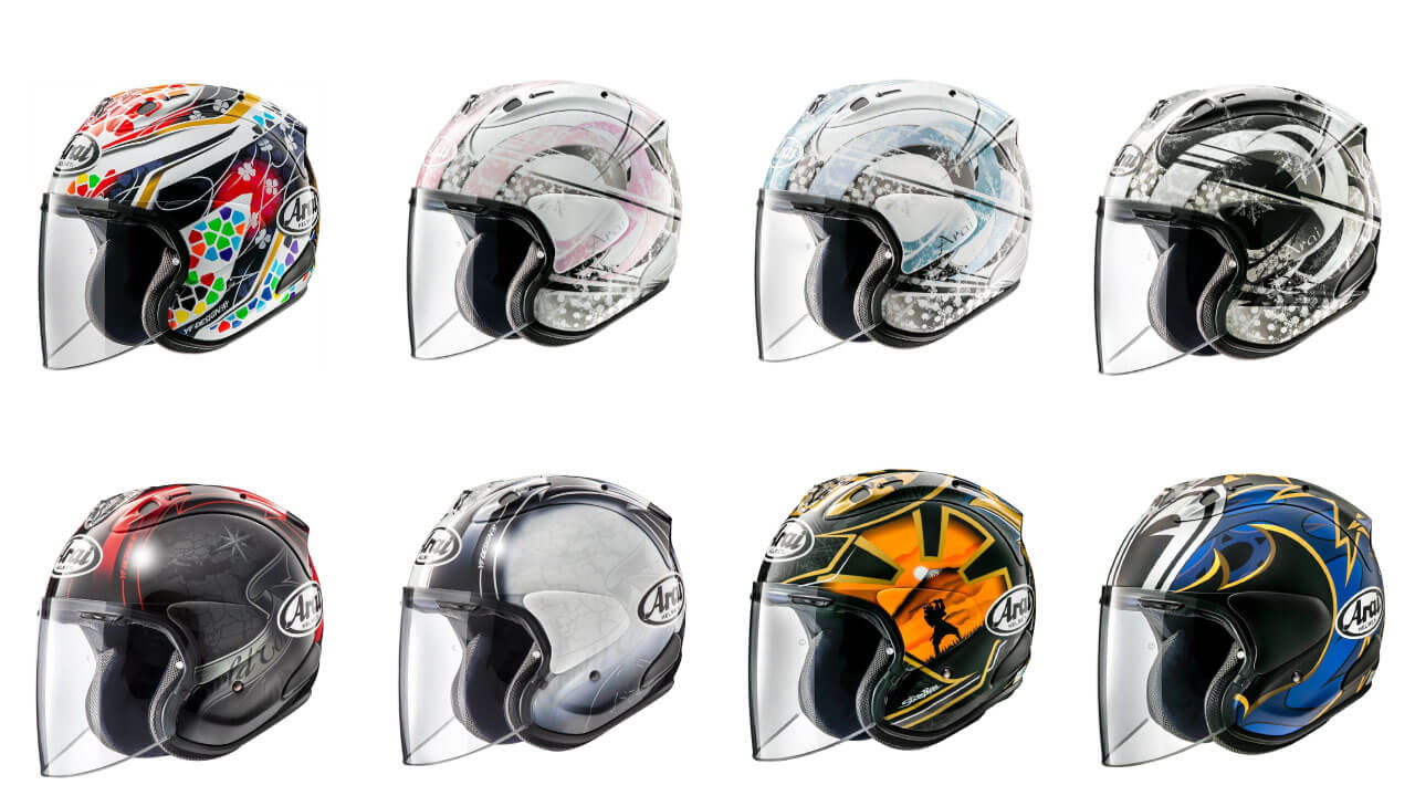 真夏も涼しい Arai VZ-RAMはスポーツジェットなのに静粛性もバッチリだ