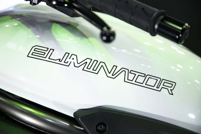 カワサキ|エリミネーター|大阪モーターサイクルショー|【エリミネーター現地詳報�@】「400」はパワーを求めた結果、ライポジはゆったりもネイキッドに近い!