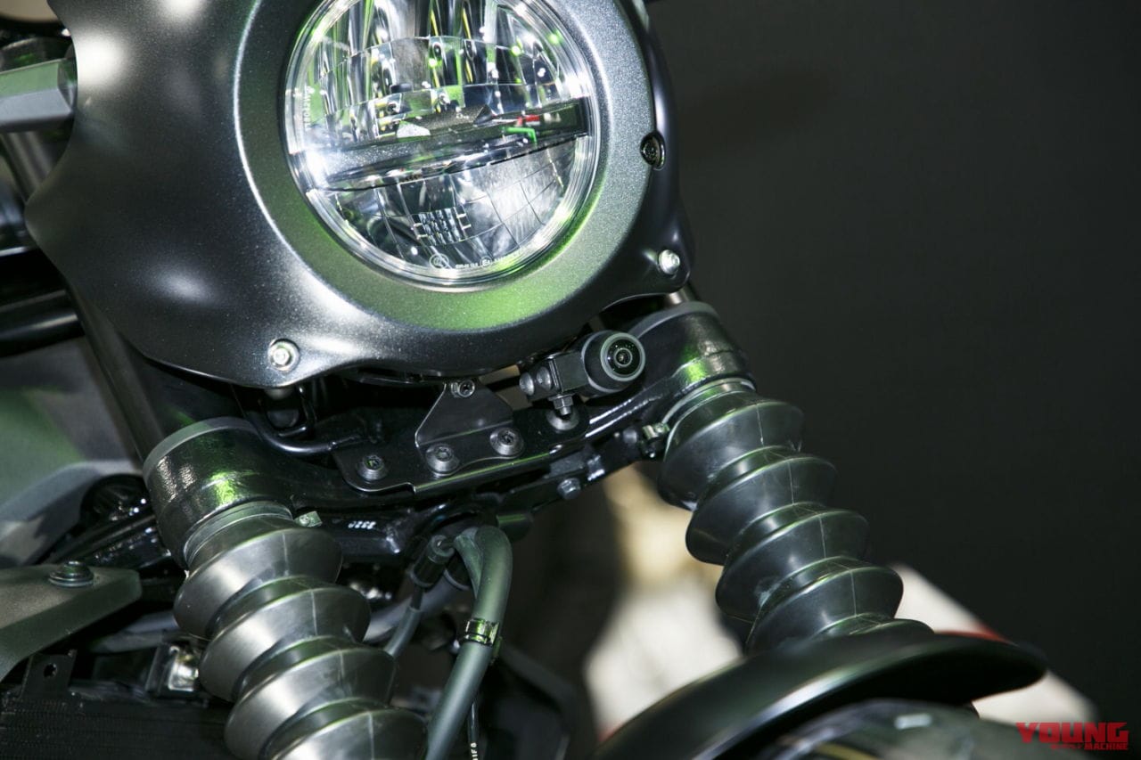 |【エリミネーター現地詳報�A】日本車初のドラレコ装備、さらに250やスポーク仕様の存在は?