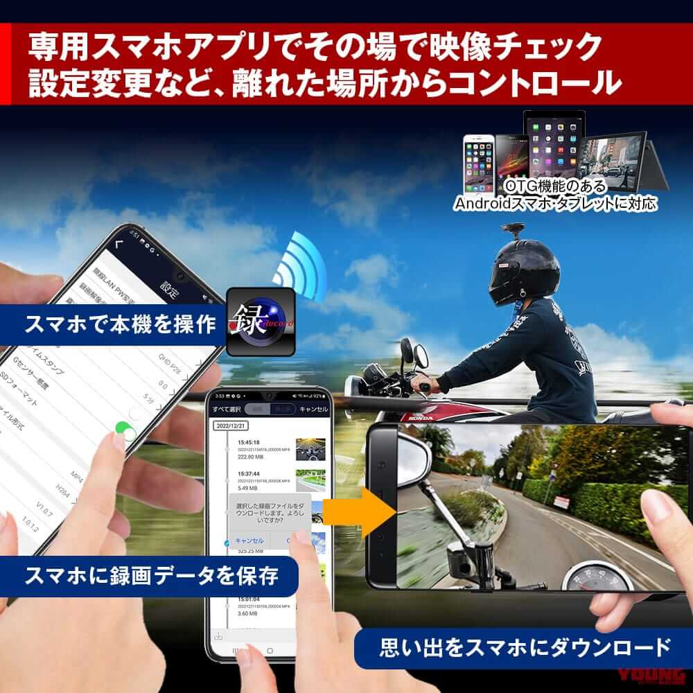 |GoProみたいに使える! クラファン発バイク用ドラレコが一般発売を開始〈マックスウィン BDVR-B001〉