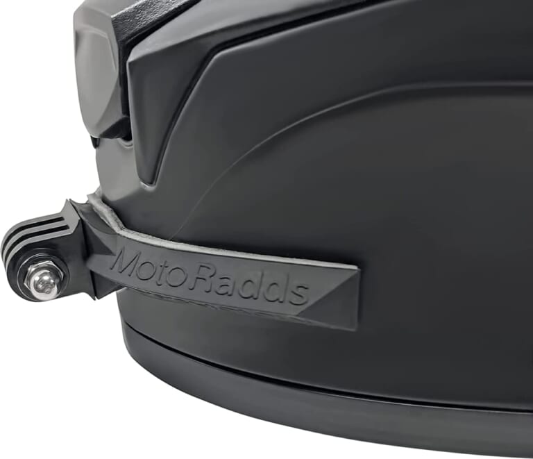 MotoRadds FLEX Slim|より臨場感のある映像を! ヘルメット用アクションカムマウント”FLEX Slim”が発売中【成形可能であらゆるモデルに対応】