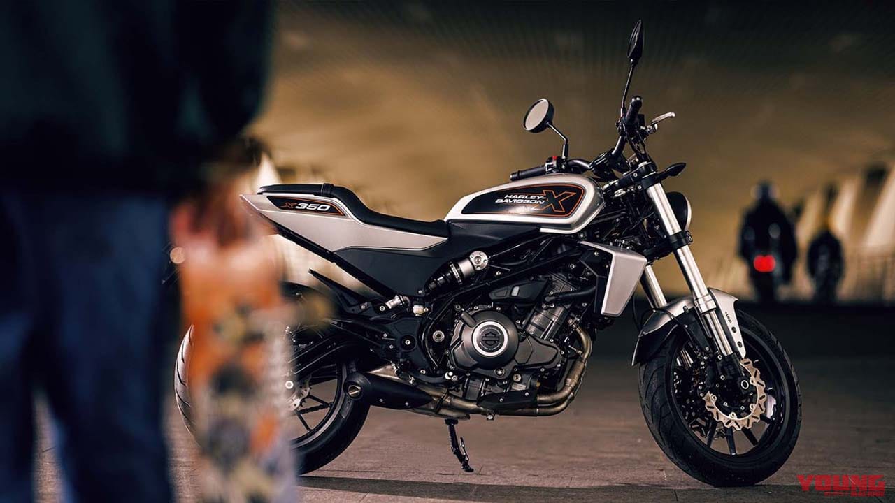 ハーレーダビッドソン|X350|中国仕様|【SCOOP!】普通2輪免許で乗れるハーレー「X350」が2023年内に日本上陸へ?! 353cc水冷2気筒エンジンのカッコ可愛いトラッカー
