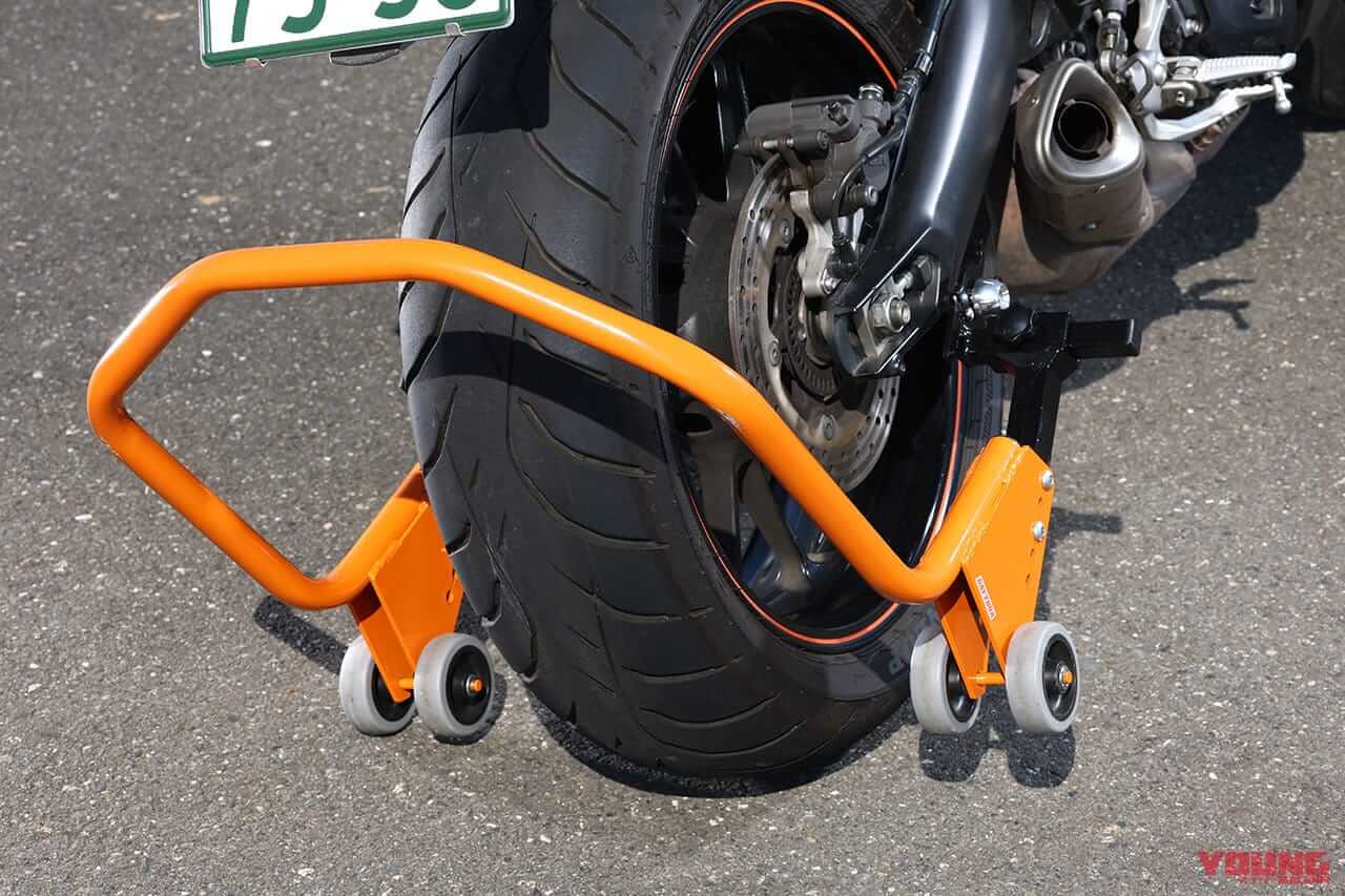 |デイトナ ワンタッチリアスタンド U型クランプアタッチメント試用インプレッション【外れない、だから安心!】