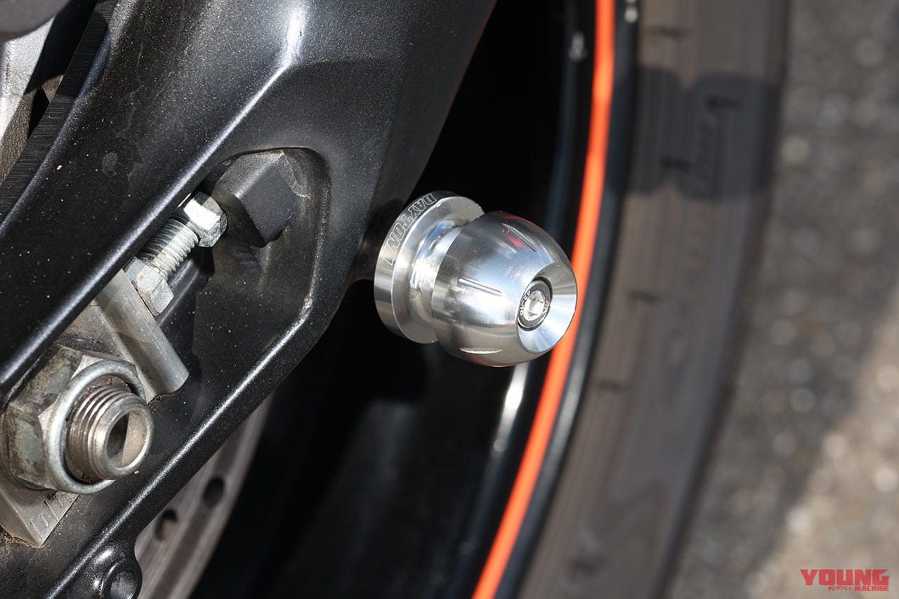 |デイトナ ワンタッチリアスタンド U型クランプアタッチメント試用インプレッション【外れない、だから安心!】