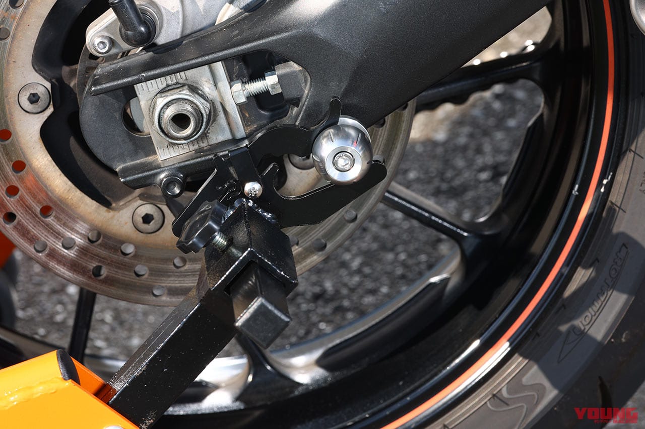 |デイトナ ワンタッチリアスタンド U型クランプアタッチメント試用インプレッション【外れない、だから安心!】