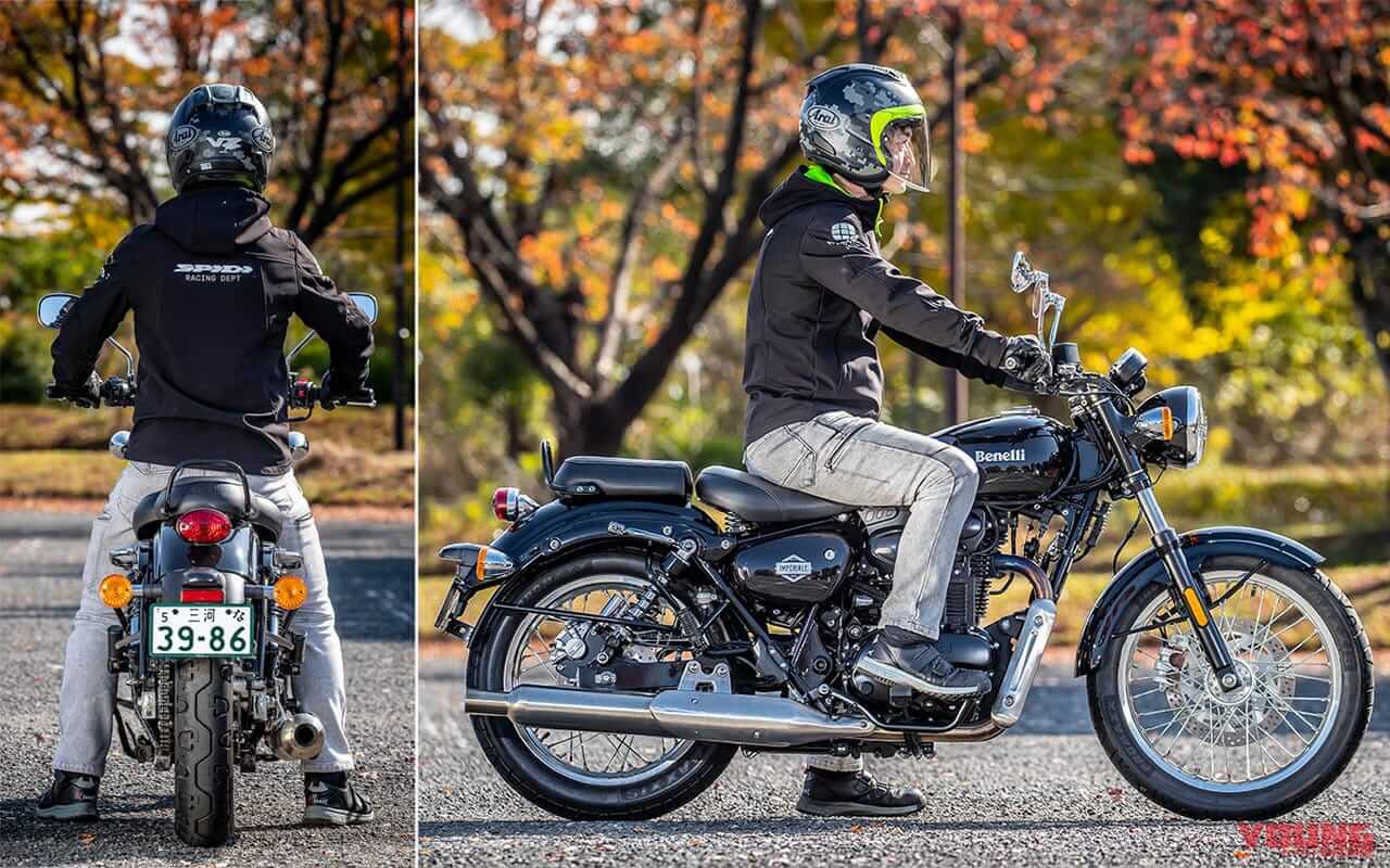 ベネリ インペリアーレ400|ライディングポジション|ベネリ インペリアーレ400試乗インプレッション【究極のモダンシングル】