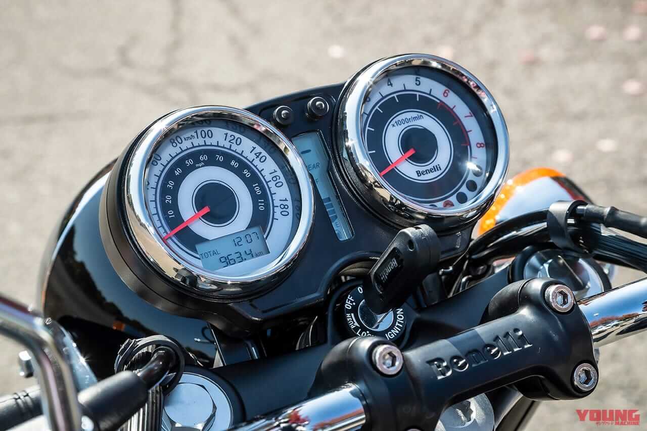 ベネリ インペリアーレ400|メーター|ベネリ インペリアーレ400試乗インプレッション【究極のモダンシングル】