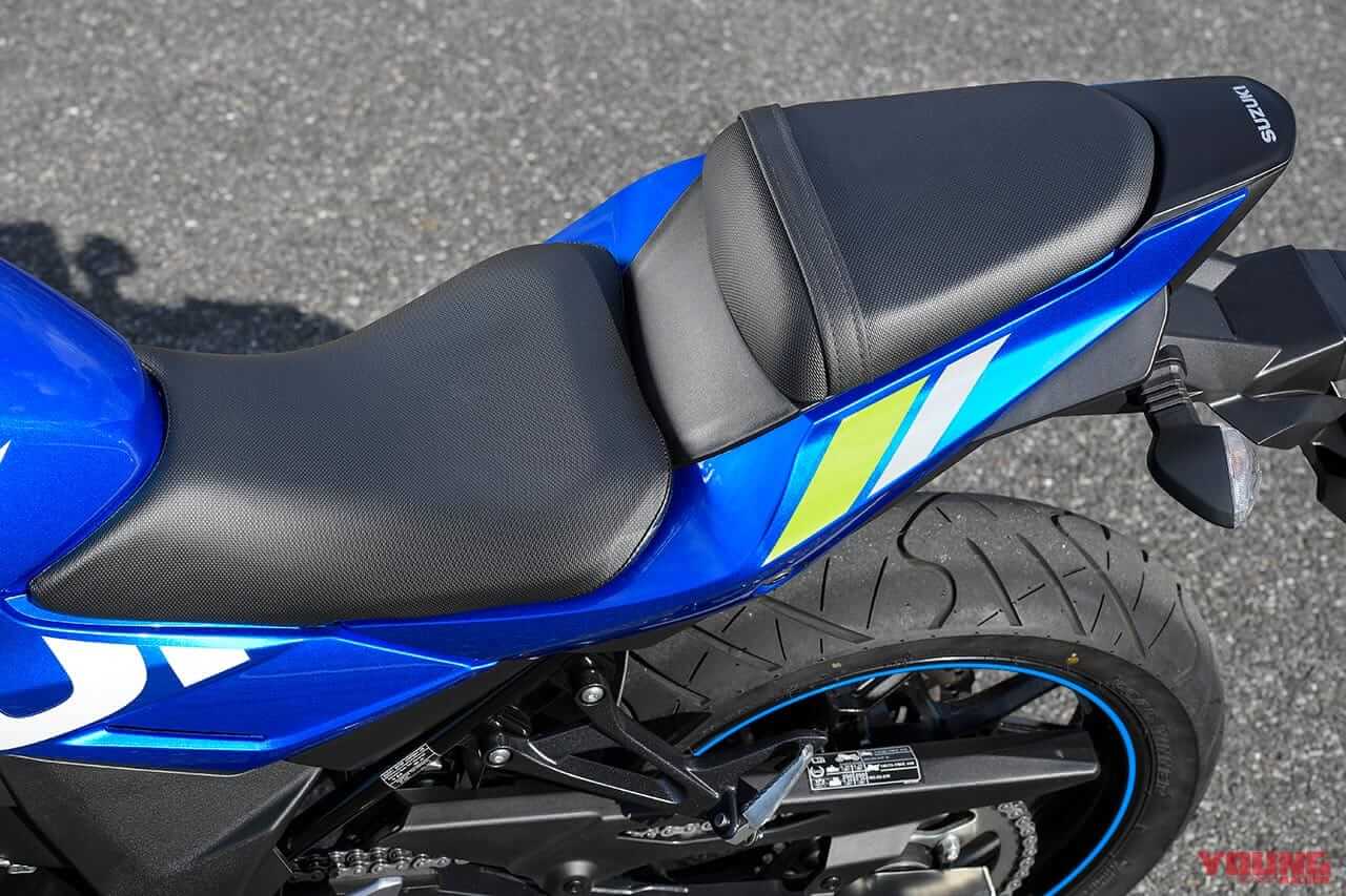 スズキGSX250R ABS|シート|スズキGSX250R ABS試乗インプレッション【際立つ安定性と懐の広さが魅力】
