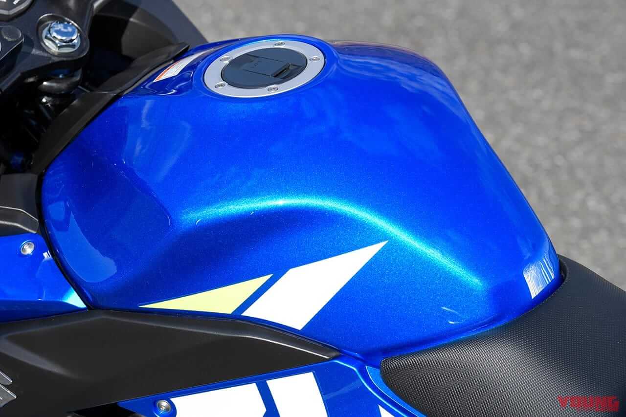 スズキGSX250R ABS|燃料タンク|スズキGSX250R ABS試乗インプレッション【際立つ安定性と懐の広さが魅力】