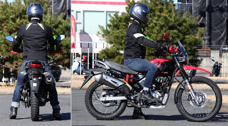 HERO X-PULSE200 4V|ライディングポジション|ヒーロー X-PULSE200 4V試乗ショートインプレ【インドのお手軽アドベンチャー!】