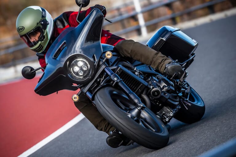 ホンダ レブル1100T試乗インプレッション【大人気クルーザーにバガー見参！】