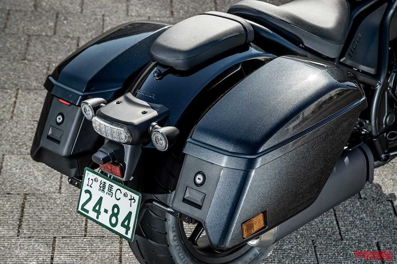 ホンダ レブル1100T|サドルバッグ|ホンダ レブル1100T試乗インプレッション【大人気クルーザーにバガー見参!】
