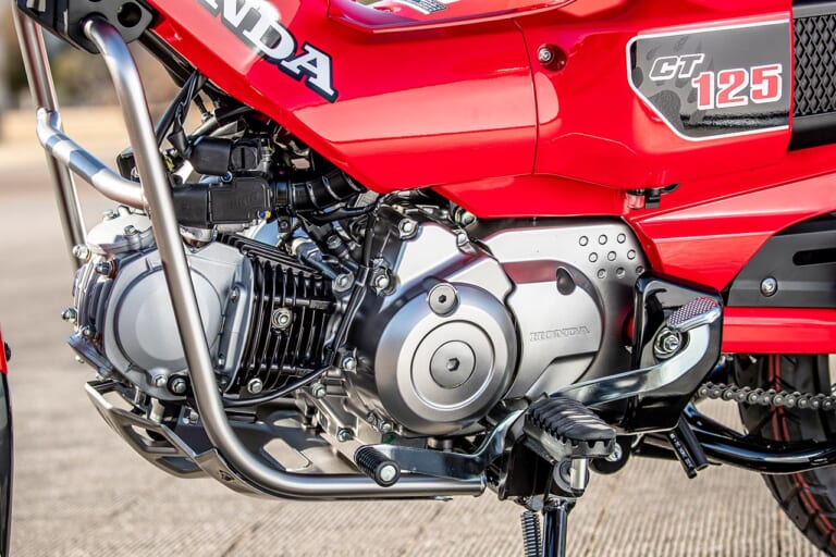 ホンダCT125ハンターカブ|エンジン|ホンダCT125ハンターカブ、新型2025モデル発売〈試乗インプレ プレイバック〉