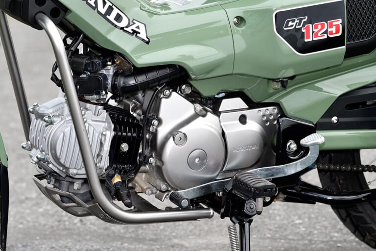 ホンダCT125ハンターカブ|エンジン|ホンダCT125ハンターカブ、新型2025モデル発売〈試乗インプレ プレイバック〉
