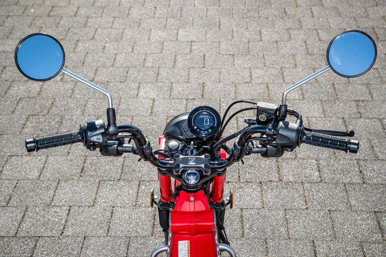 ホンダCT125ハンターカブ|メーター|ホンダCT125ハンターカブ、新型2025モデル発売〈試乗インプレ プレイバック〉
