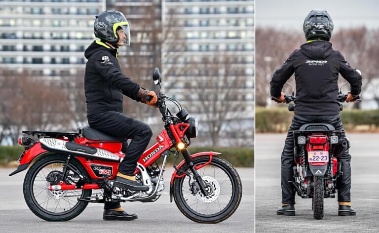 ホンダCT125ハンターカブ|ライディングポジション|ホンダCT125ハンターカブ、新型2025モデル発売〈試乗インプレ プレイバック〉