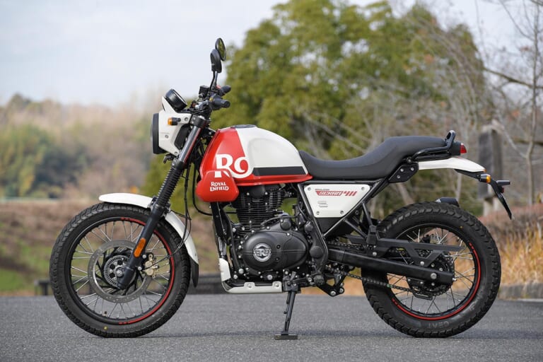 ロイヤルエンフィールド スクラム411|ロイヤルエンフィールド スクラム411試乗インプレッション【フロント19インチ化で万能度アップ!】