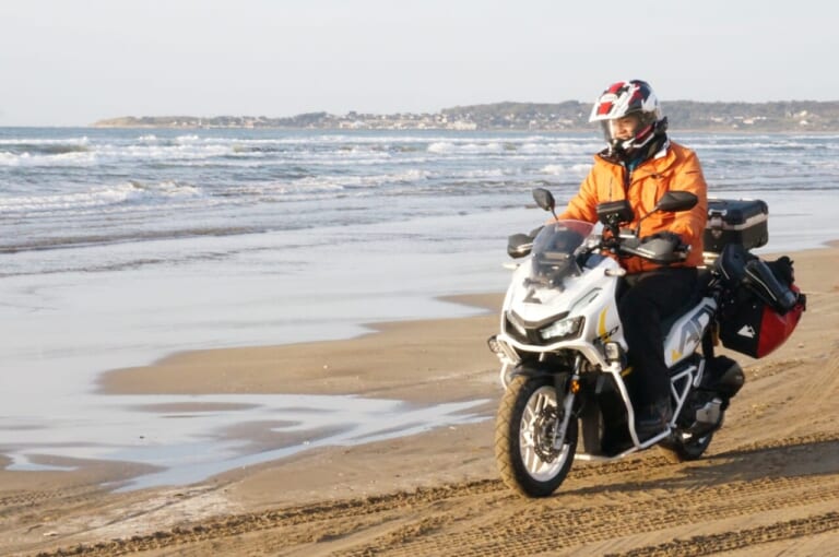 ヤングマシン ADV150ラリー|ヤンマシカスタムADV150ラリーが行く 渚を走る最終回!〈モニター提供読者レポート #5〉