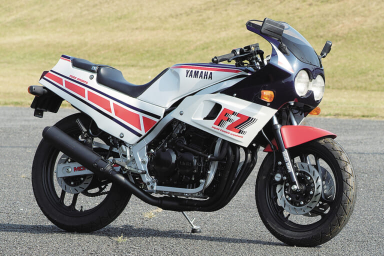 ヤマハ FZ400R|「ワークスマシンは初代TT-F3チャンプ」1984ヤマハFZ400R:XJ400Z系水冷直4を改良【ニッポン旧車列伝】