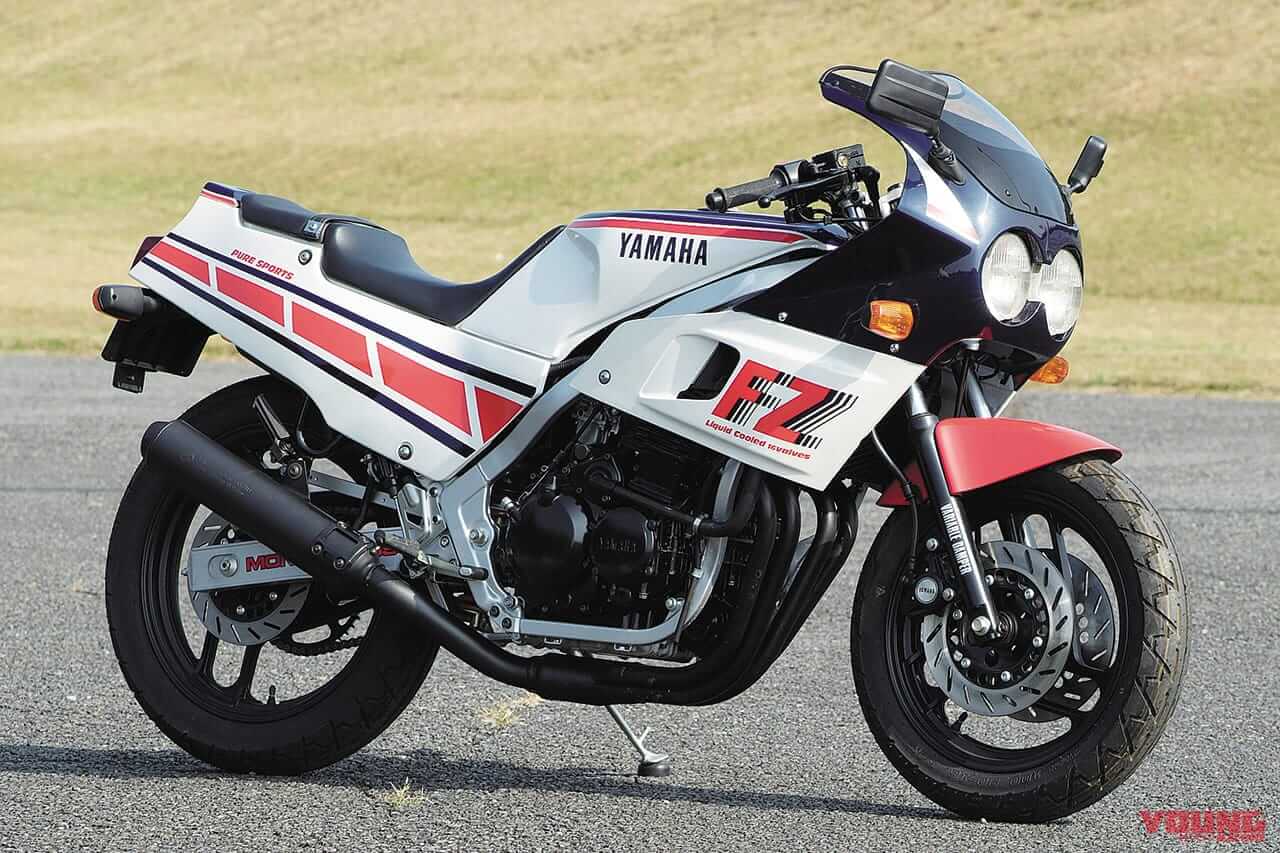 ヤマハ FZ400R|「ワークスマシンは初代TT-F3チャンプ」1984ヤマハFZ400R:XJ400Z系水冷直4を改良【ニッポン旧車列伝】