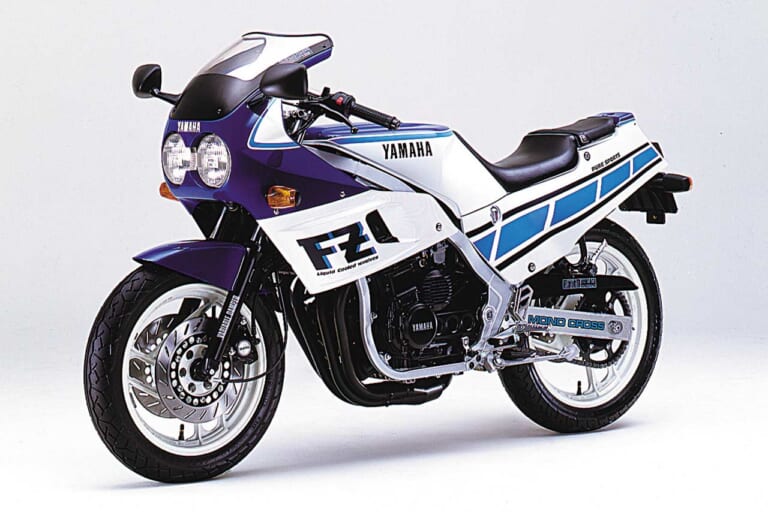 ヤマハ FZ400R|「ワークスマシンは初代TT-F3チャンプ」1984ヤマハFZ400R:XJ400Z系水冷直4を改良【ニッポン旧車列伝】