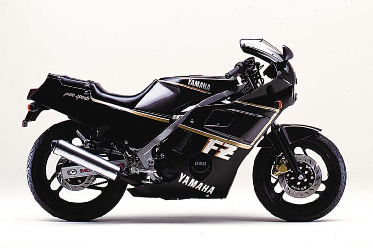 ヤマハ FZ400R|「ワークスマシンは初代TT-F3チャンプ」1984ヤマハFZ400R:XJ400Z系水冷直4を改良【ニッポン旧車列伝】