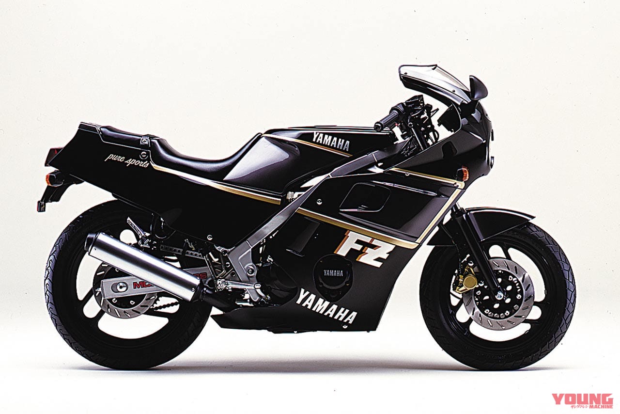 |「ワークスマシンは初代TT-F3チャンプ」1984ヤマハFZ400R:XJ400Z系水冷直4を改良【ニッポン旧車列伝】