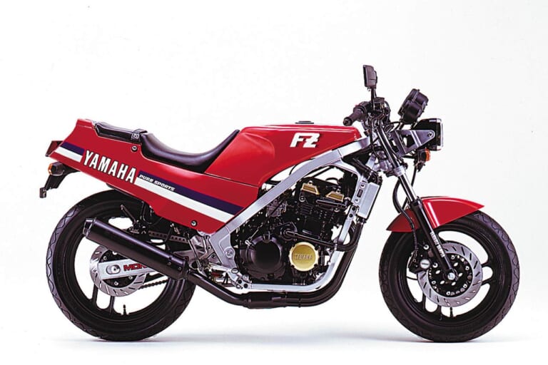 ヤマハ FZ400N|「ワークスマシンは初代TT-F3チャンプ」1984ヤマハFZ400R:XJ400Z系水冷直4を改良【ニッポン旧車列伝】