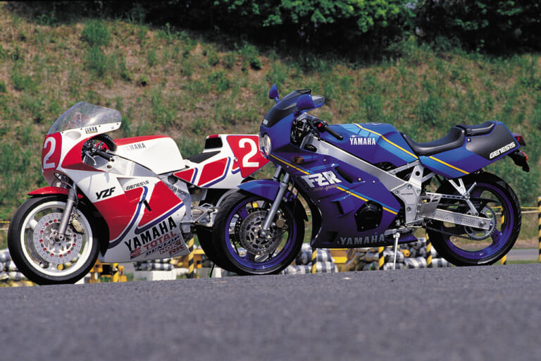ヤマハ FZR400|「限定車“R”は可変排気バルブEXUP初搭載」1986ヤマハFZR400:FZ400Rの発展進化形【ニッポン旧車列伝】