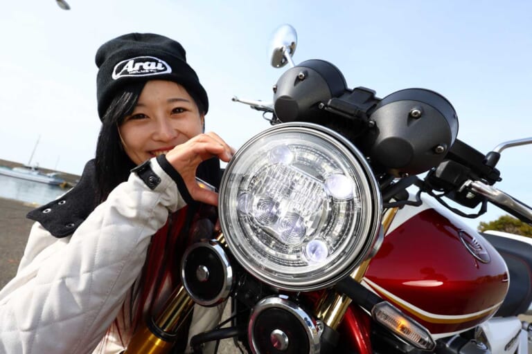 レーシング女子岡崎静夏がじっくり乗ってみました！【CB1300SF SP 30周年記念モデル編】人生初の新車購入はCB! 思い切って踏み出しました
