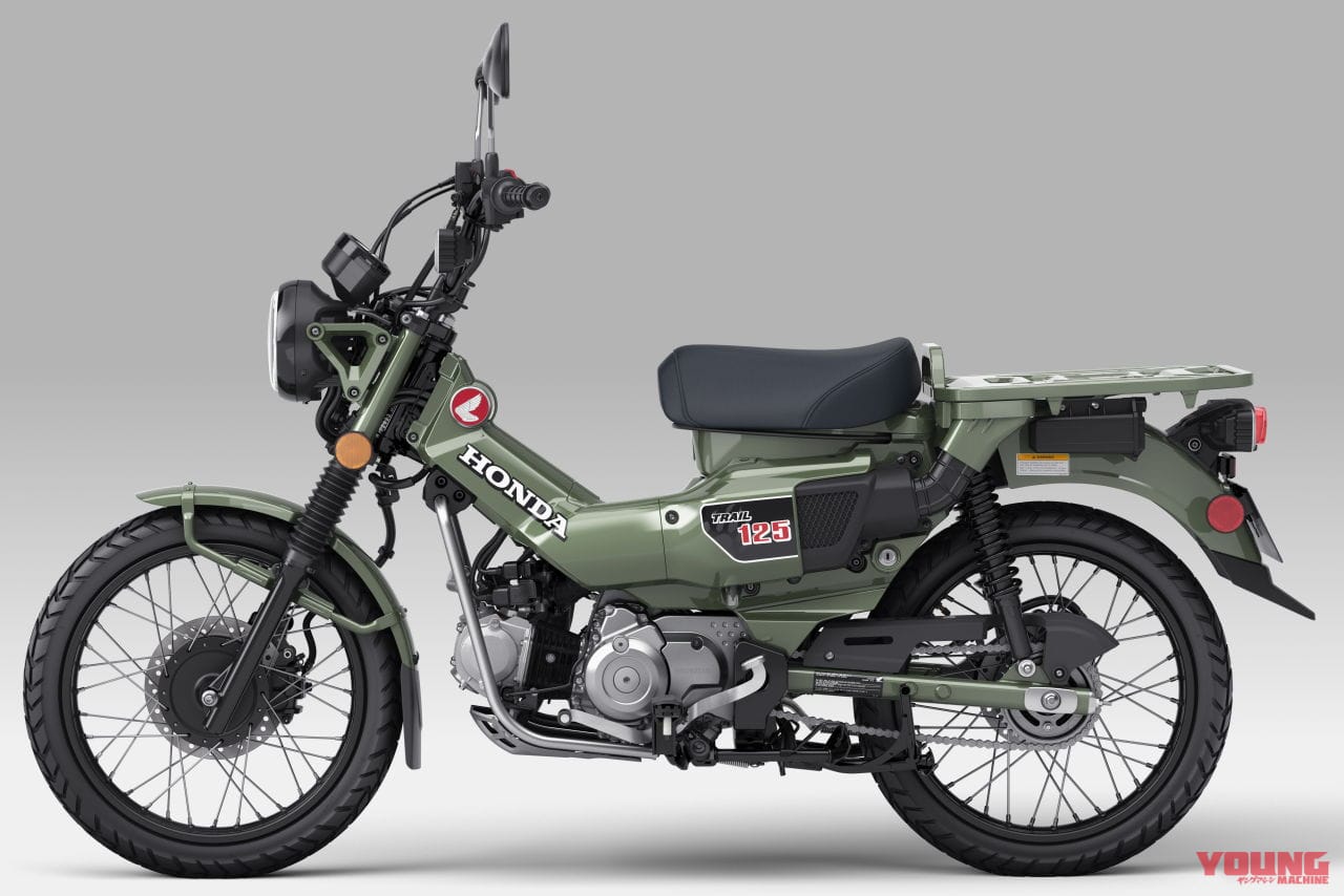 |ホンダが「ハンターカブ」「ズーマー」「ジョルノ」の北米向け’23~’24年モデルを発表! 現地名は「トレール125」「ラッカス」「メトロポリタン」だっ!