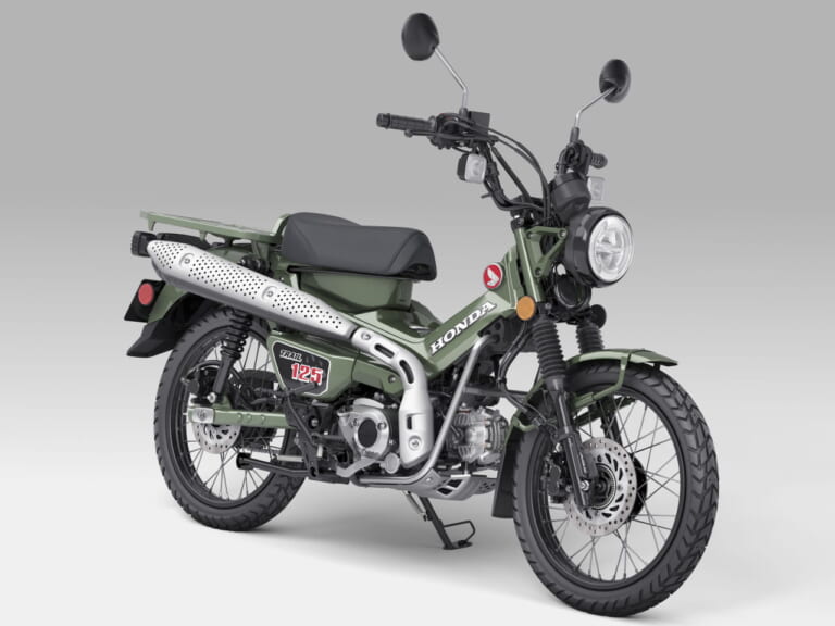 ホンダ|トレール125|ハンターカブ|2023年モデル|北米仕様|ホンダが「ハンターカブ」「ズーマー」「ジョルノ」の北米向け’23~’24年モデルを発表! 現地名は「トレール125」「ラッカス」「メトロポリタン」だっ!