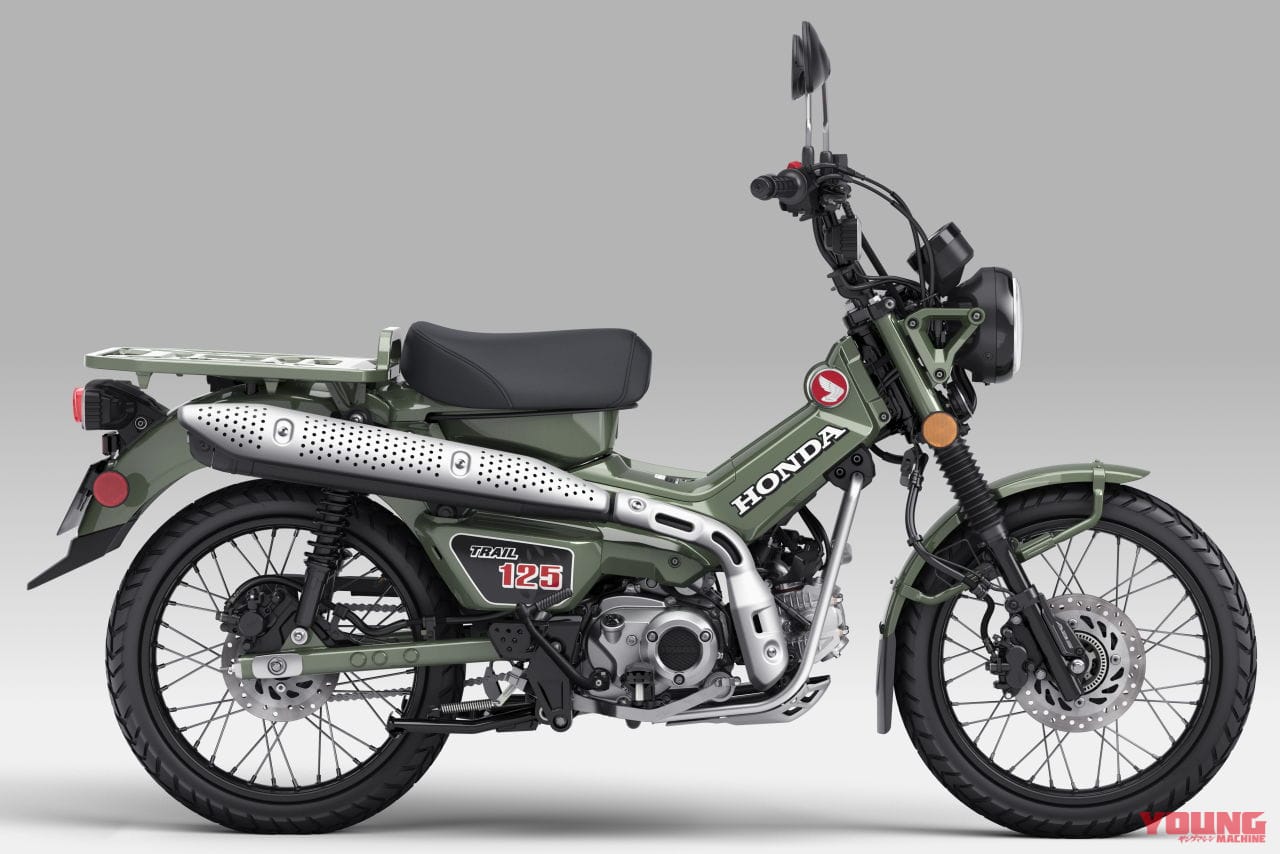 |ホンダが「ハンターカブ」「ズーマー」「ジョルノ」の北米向け’23~’24年モデルを発表! 現地名は「トレール125」「ラッカス」「メトロポリタン」だっ!
